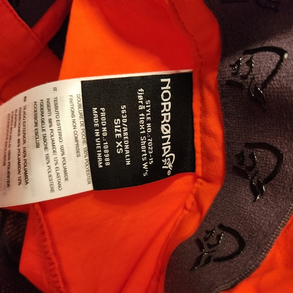 Norrona fjora flex 1 shorts nwt size xs - Picture 9 of 9